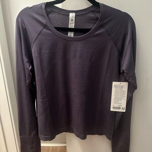 Women's Long Sleeve Top - Purple